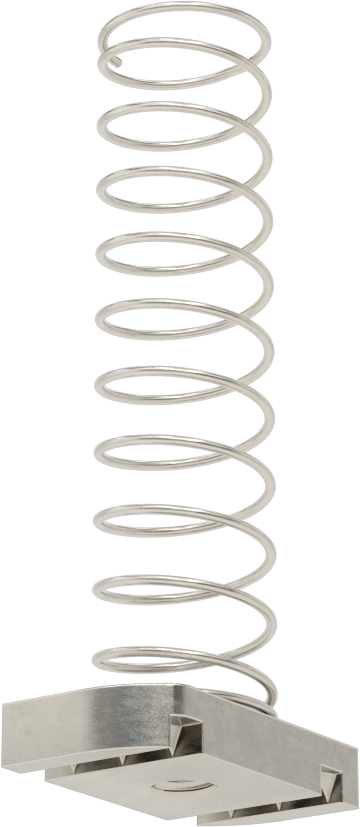 Strut Kanal Somunu, Yaylı, 2-7/16“ ve 3-1/4” Yüksek Kanal, Paslanmaz Çelik, 1/4"-20 Diş