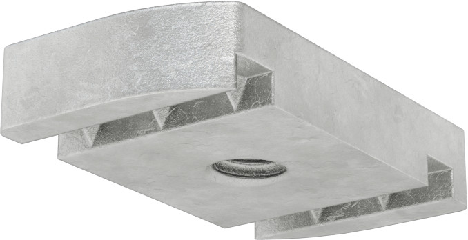 Strut Kanal Somunu, Galvanizli Çelik, 1/4"-20 Diş Boyutu