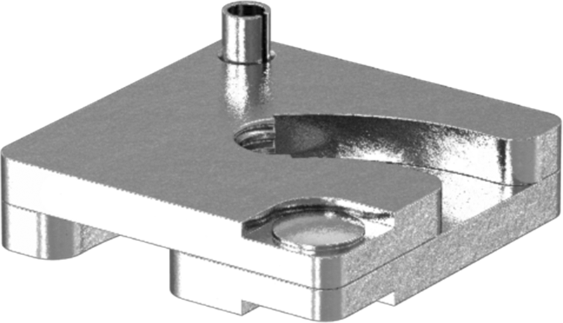 Menteşeli Dikme Kanal Somunu, Çelik, 3/8"-16 Diş