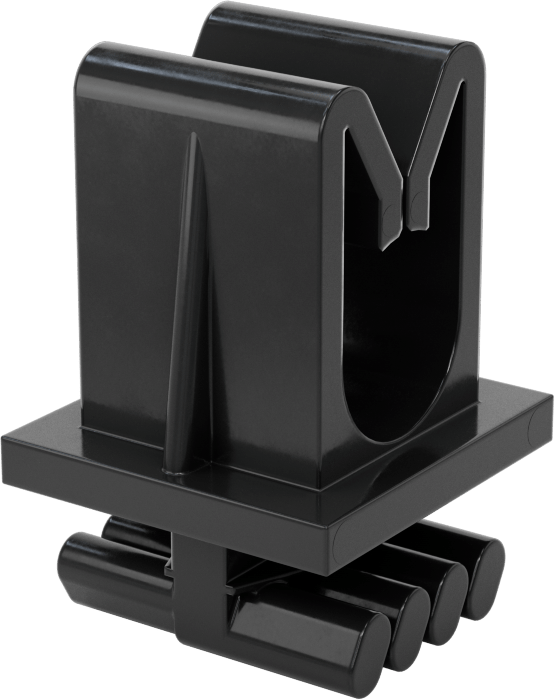 Strut Montajlı Titreşim Sönümleyici Yönlendirme Kelepçesi, TPE Kauçuk, 3/4" ID, 1-1/2" Uzunluk