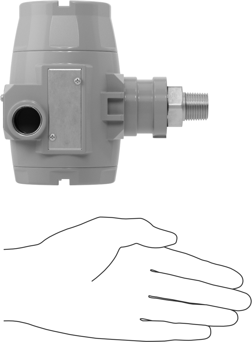 Kolay Kurulumlu Basınç Transmitteri, 4-20 mA Çıkış, 0-5 PSI