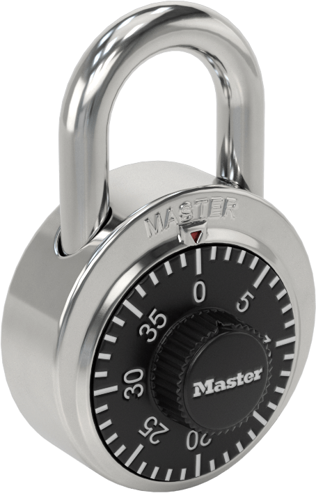 Master Lock 1500 Asma Kilidi Benzeri Şifreli Kilit, 3/4" Dikey Kelepçe Boşluğu, 34-16-02 Kombinasyon