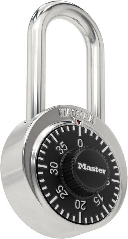 Master Lock 1500 Asma Kilidi Benzeri Şifreli Kilit, 1-1/2" Dikey Kelepçe Boşluğu, 34-16-02 Kombinasyon
