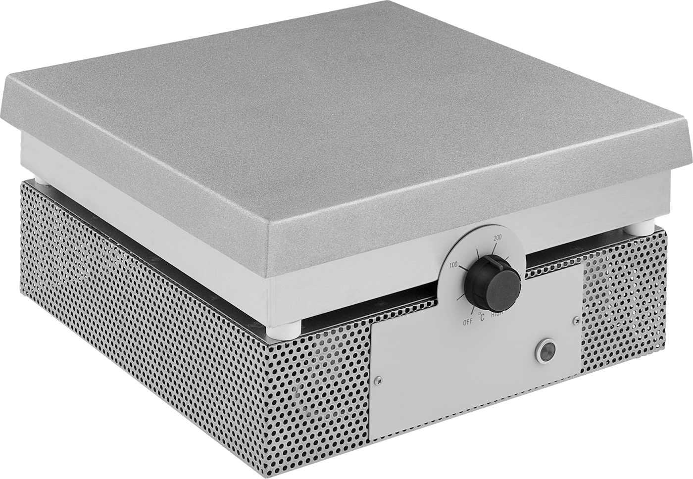 Cam Kap için Isıtma Plakası, 240V AC, Alüminyum, 24“ x 12” Isıtma Yüzeyi