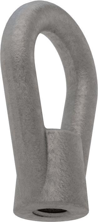 Çelik Oval Gözlü Somun - Kaldırma için, 1/2"-13 Diş Boyutu