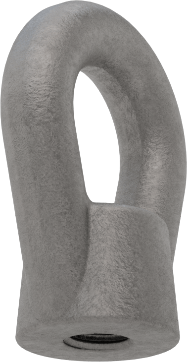 Çelik Oval Gözlü Somun - Kaldırma için, 3/4"-10 Diş Boyutu