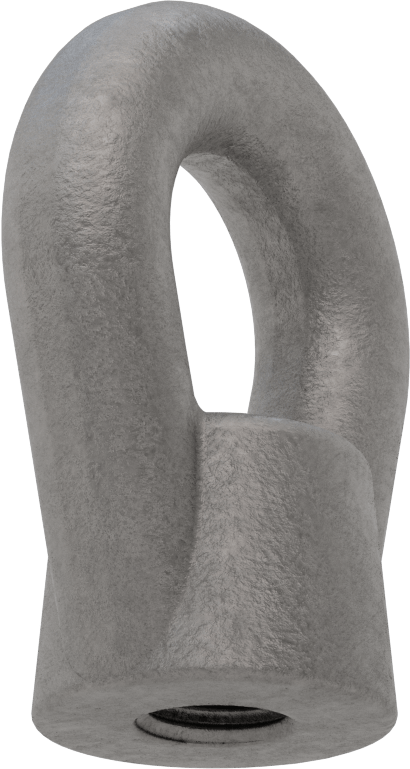 Çelik Oval Gözlü Somun - Kaldırma için, 1"-8 Diş Boyutu