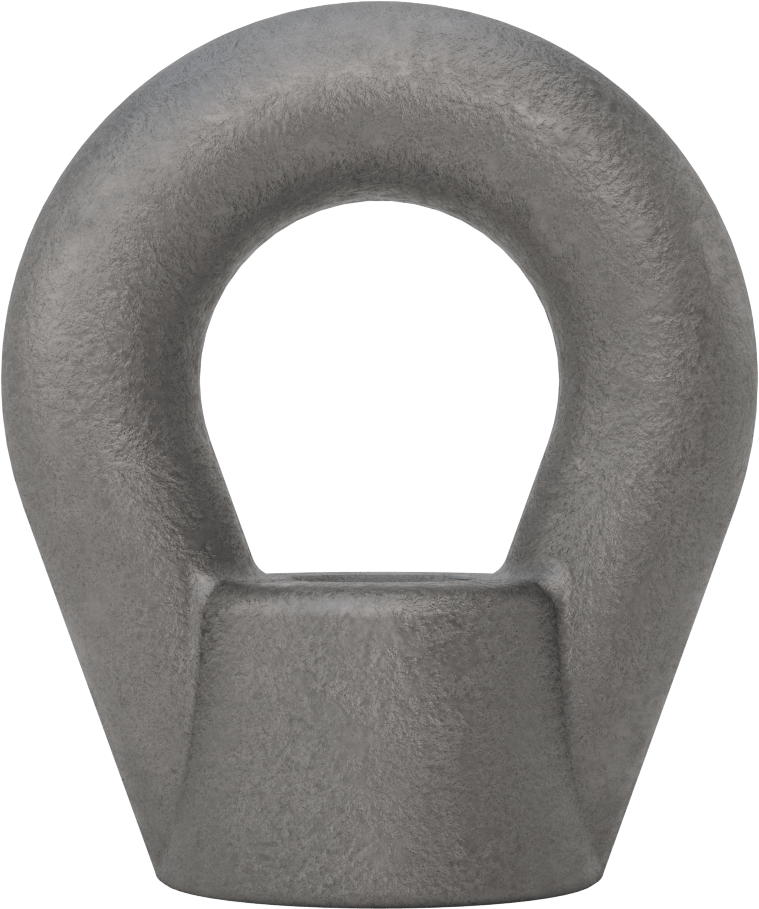 Çelik Oval Gözlü Somun - Kaldırma için, 7/8"-9 Diş Boyutu