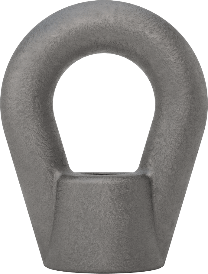 Çelik Oval Gözlü Somun - Kaldırma için, M18 x 2,5 Diş Boyutu
