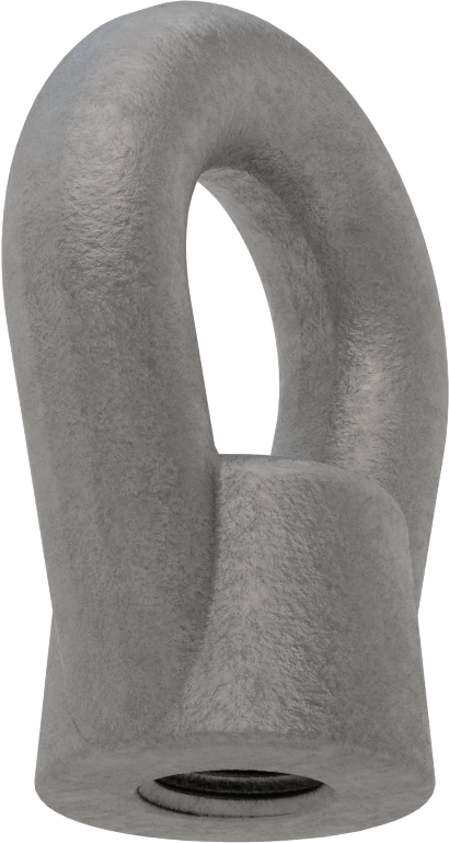 Çelik Oval Gözlü Somun - Kaldırma için, 1-1/8"-7 Diş Boyutu