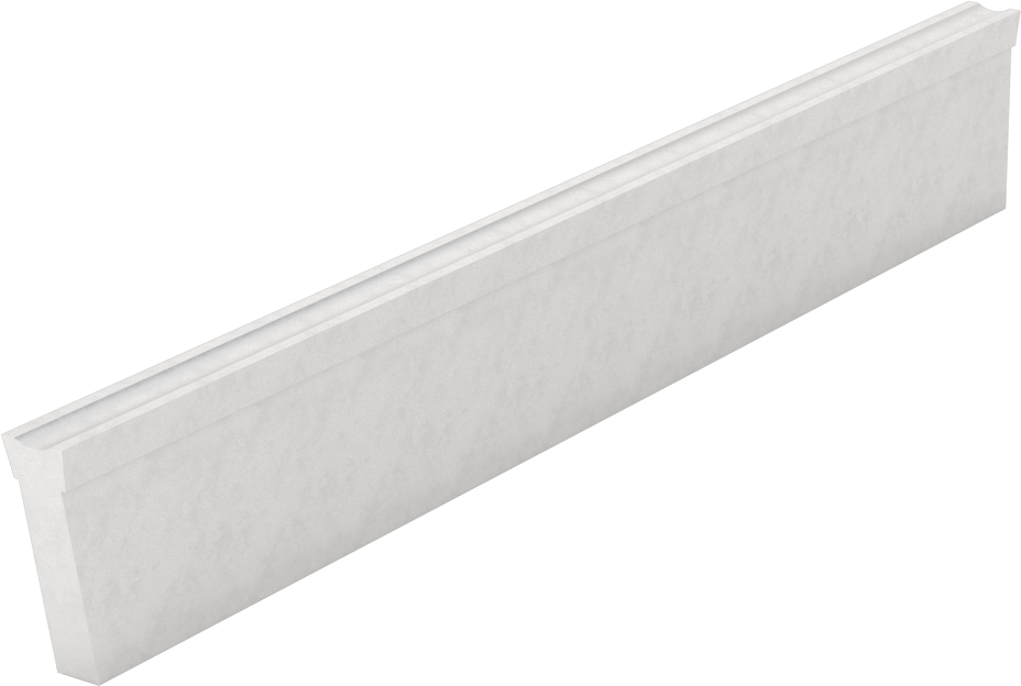Talaş Kırıcı Kesme Bıçağı, 1/4" Genişlik, 7/8" Yükseklik, Yüksek Hızlı Çelik