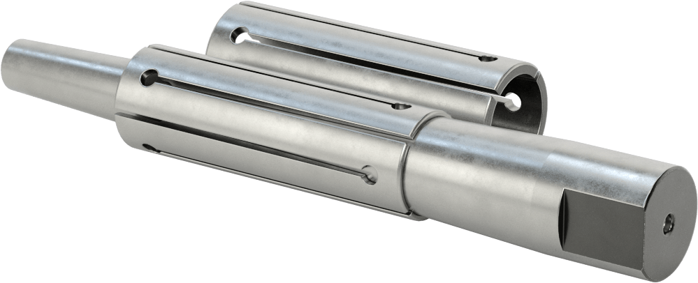 Geniş çap aralığı torna mandreli, 1-1/4" ila 1-1/2" OD