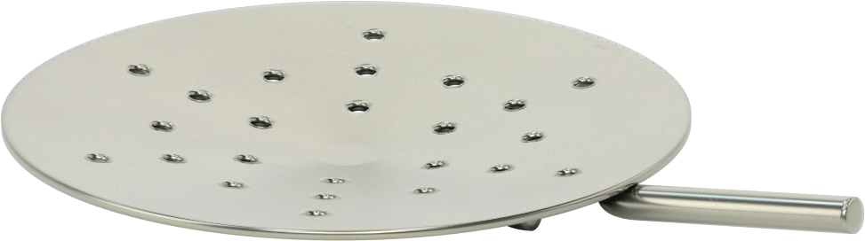 Kısa Saplı Skimmer, Çelik, 10 inç Çap x 7/8 inç Derinlikli Kase