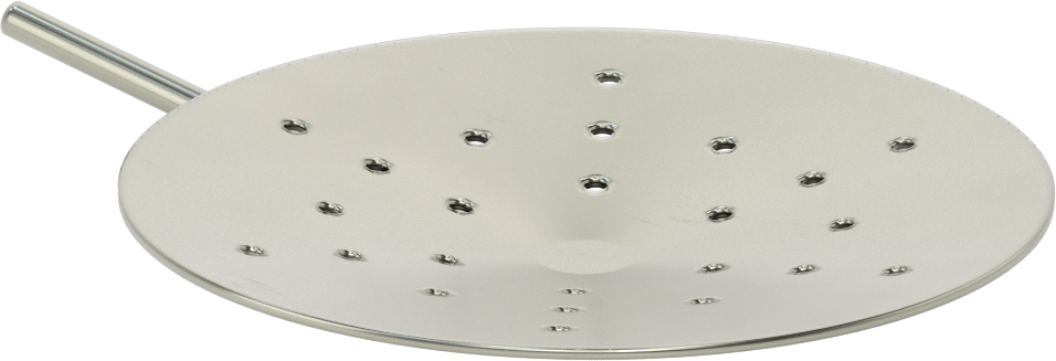 Kısa Saplı Skimmer, Çelik, 12“ Çap x 1-1/4” Derinlikte Kase