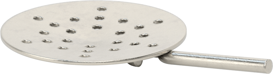 Kısa Saplı Skimmer, 304 Paslanmaz Çelik, 6“ Çap x 1/2” Derinlikte Çanak