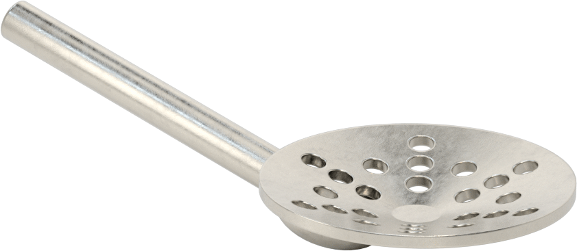 Kısa Saplı Skimmer, Çelik, 3“ Çaplı x 1/2” Derinlikte Kase