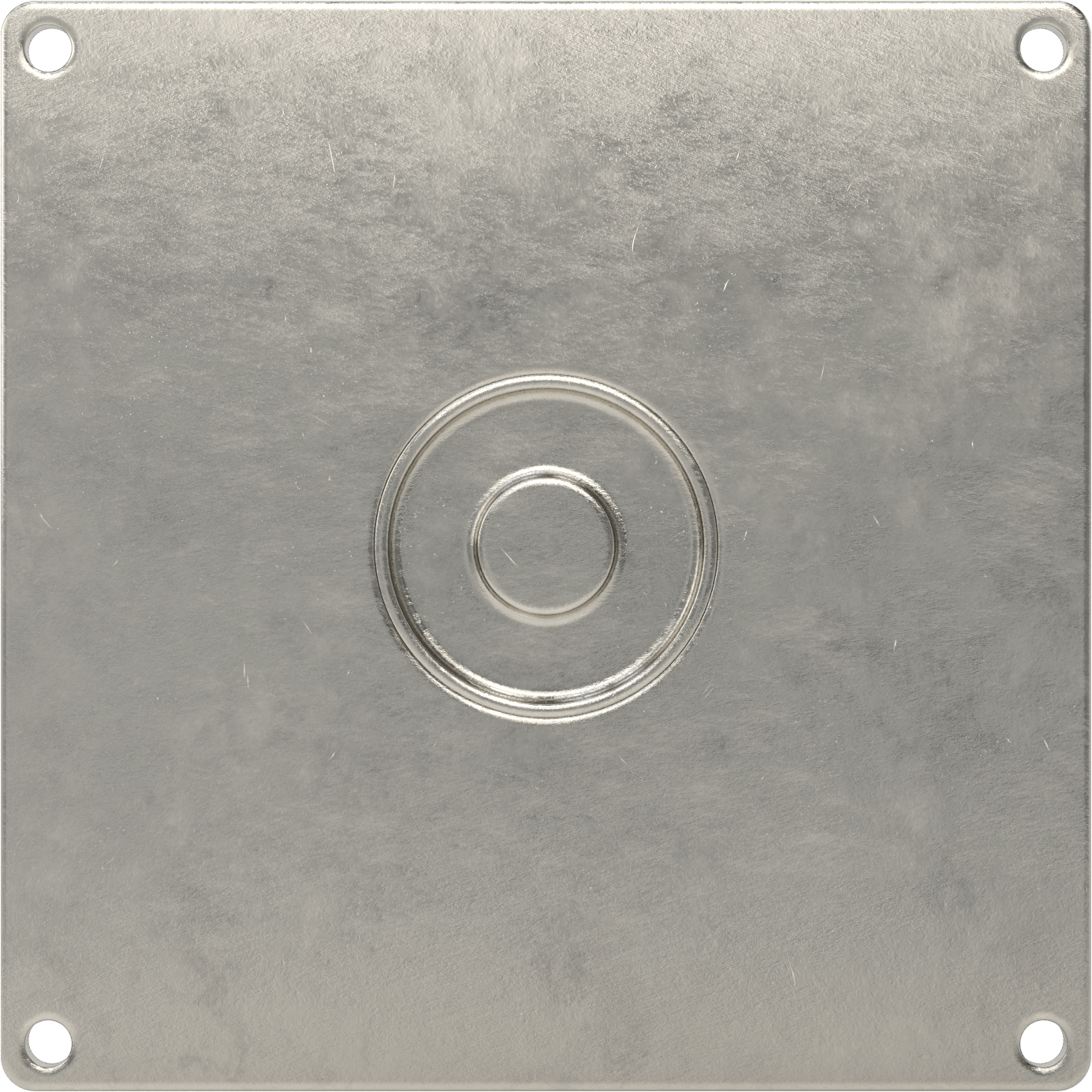 El Vinçli Vinç, Sabit Taban, Paslanmaz Çelik, Zemin Montajı, 4,5 inç direk çapı için