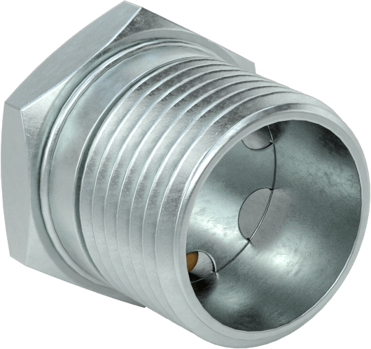 Koyu Sıvılar için Yüksek Görünürlüklü Nişangahlar, Çelik, 3/8 NPTF, 125 PSI @ 70°F Maksimum