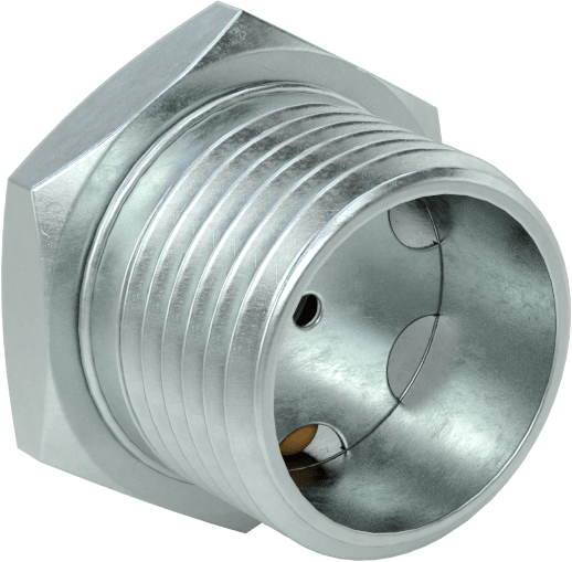 Koyu Sıvılar için Yüksek Görünürlüklü Nişangahlar, Çelik, 1/2 NPT, 125 PSI @ 70°F Maksimum