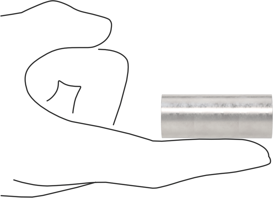 Düz Nozul, Akış, 7/16“ İç Çap x 3/4” Dış Çap Uç