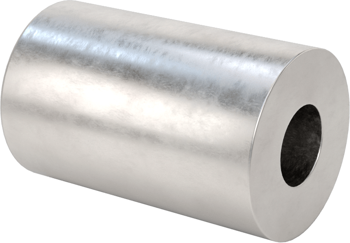 Düz Nozul, Akış, 3/8“ İç Çap x 7/8” Dış Çap Uç