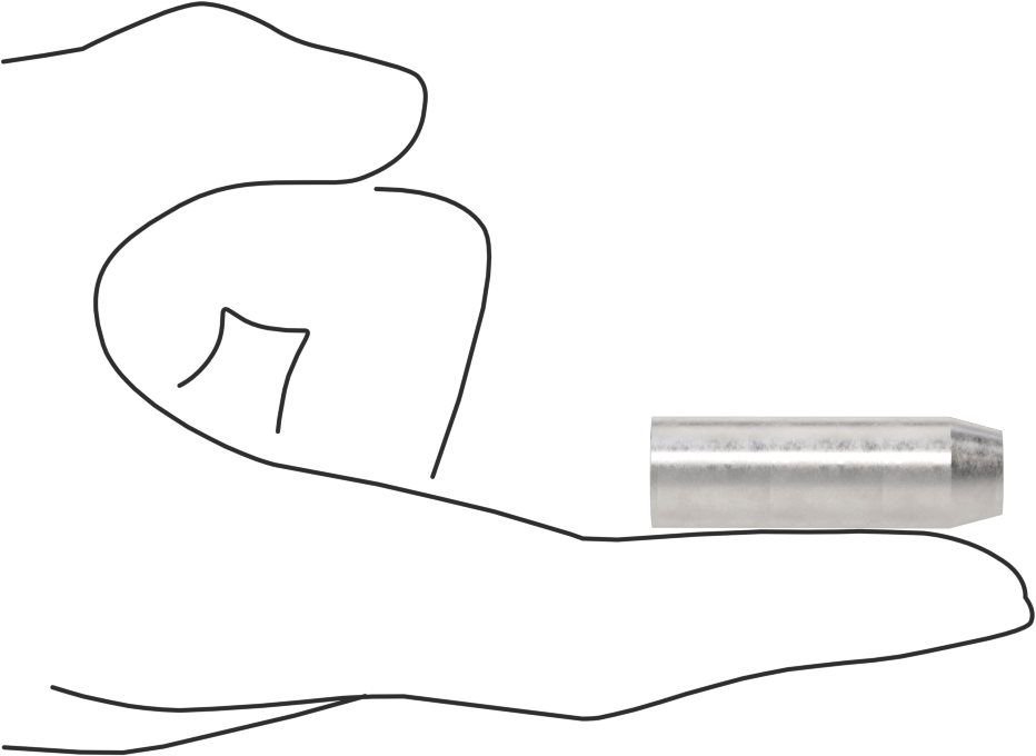Düz Nozul, Akış, 3/16“ İç Çap x 1/2” Dış Çap Uç