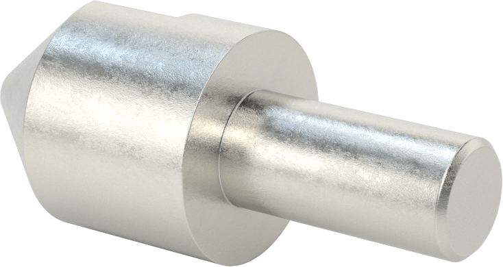 Kobalt Çelik Havşa, Vidalar için, 82 Derece, Kaplamasız, 1 Yiv, 1-1/2" Gövde Çapı