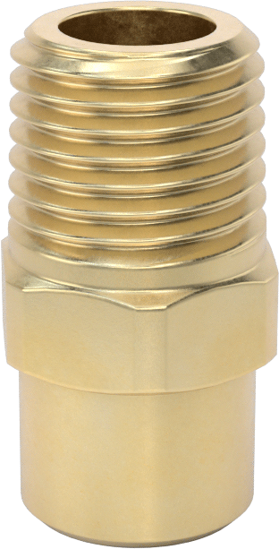 Tam Konili Püskürtme Nozulu, Pirinç, 1/4 NPT Erkek, 20 PSI'da 1 gpm, 90 Derece Açı