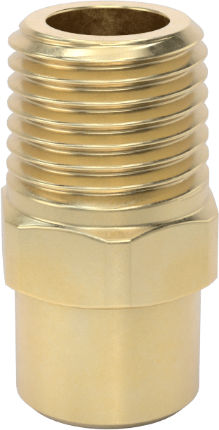 Tam Konili Püskürtme Nozulu, Pirinç, 1/4 NPT Erkek, 20 PSI'da 0,7 gpm, 90 Derece Açı