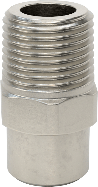 Tam Konili Püskürtme Nozulu, 303 Paslanmaz Çelik, 3/8 NPT Erkek, 20 PSI'da 2,1 gpm, 90 Derece Açı