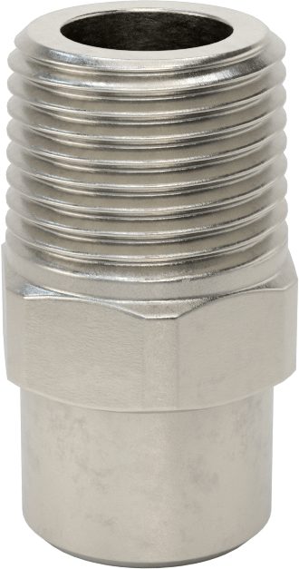 Tam Konili Püskürtme Nozulu, 303 Paslanmaz Çelik, 3/8 NPT Erkek, 20 PSI'da 2,1 gpm, 60 Derece Açı