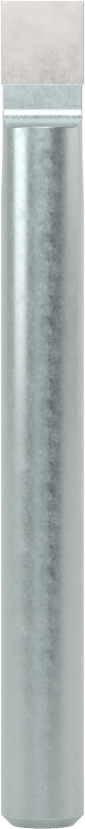Delik Açma Torna Aleti, Yuvarlak Şaft, 1/4" Minimum Delik Çapı, 2-1/2" Toplam Uzunluk