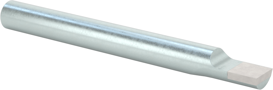 Delik Açma Torna Aleti, Yuvarlak Şaft, 1/2" Minimum Delik Çapı, 5" Toplam Uzunluk