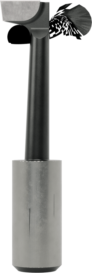 Delik Açma Torna Aleti, 5/8" Şaft Çapı, 11/16“ Çap ve 1-7/8” Derinlikte Delik, C6 Karbür