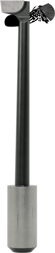 Delik Açma Torna Aleti, 5/8" Şaft Çapı, 11/16“ Çap ve 3-3/4” Derinlikte Delik, C2 Karbür