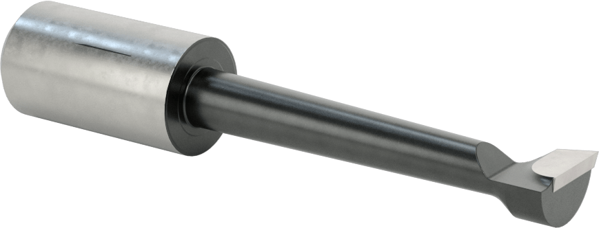 Delik Açma Torna Aleti, 3/4" Şaft Çapı, 11/16“ Çap ve 1-7/8” Derinlikte Delik, C2 Karbür
