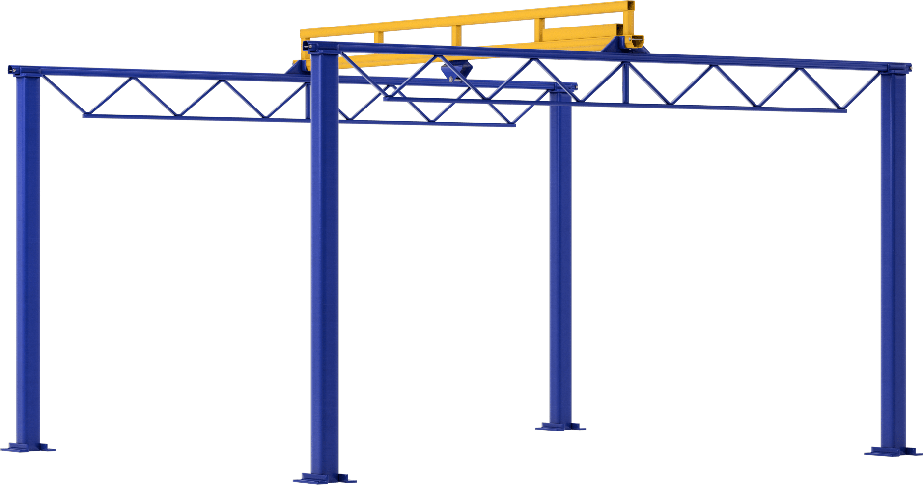 İş İstasyonu Vinci, 1 Ton Kapasite, 12 Fit Hareketli Kiriş Uzunluğu