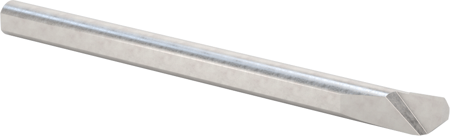 Küçük Çaplı Yuvarlak Şaftlı Delme Torna Takımı, 5/16" Şaft Çapı, 0,350 inç Çap, 3-3/8" Derinlikli Delik