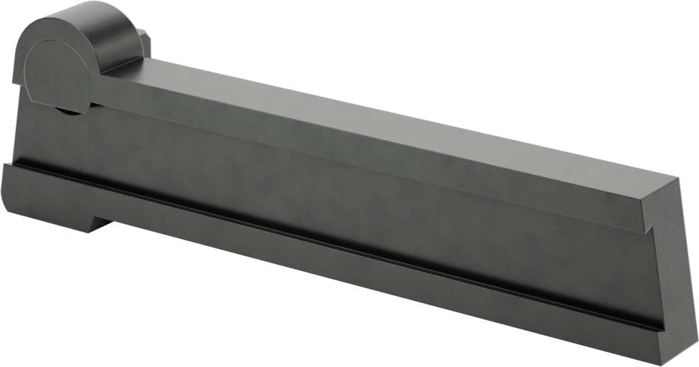 Kesme Bıçağı Tutacağı, 1/8“ Genişlik ve 7/8” Yükseklik Bıçak için, Nötr