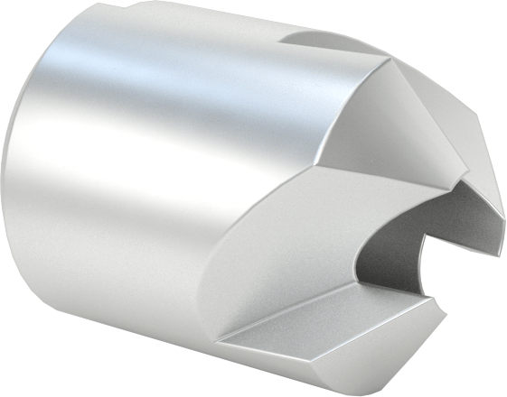 Ters Havşa, Perçinler için, 3/8" Gövde Çapı, 5/32" Delik Çapı için
