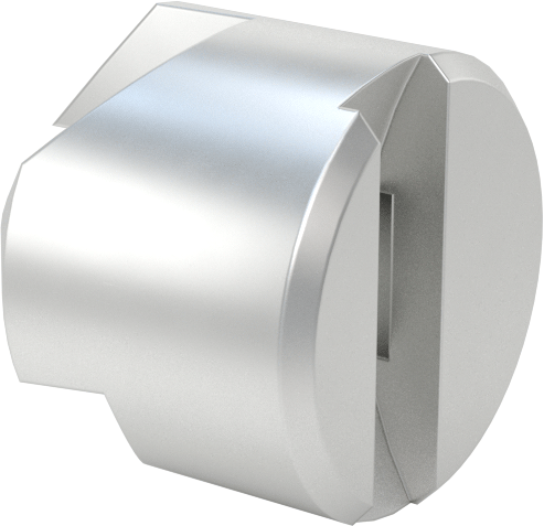 Ters Havşa, Perçinler için, 1/2" gövde çapı, 3/16" Delik Çapı için