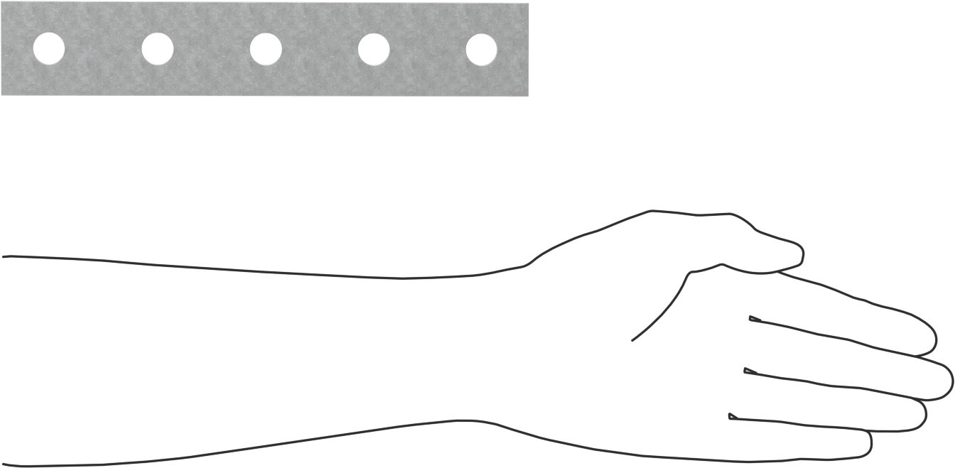Strut Kanalı Braketi, Düz, Galvanizli Çelik, 9-1/8" Uzunluk