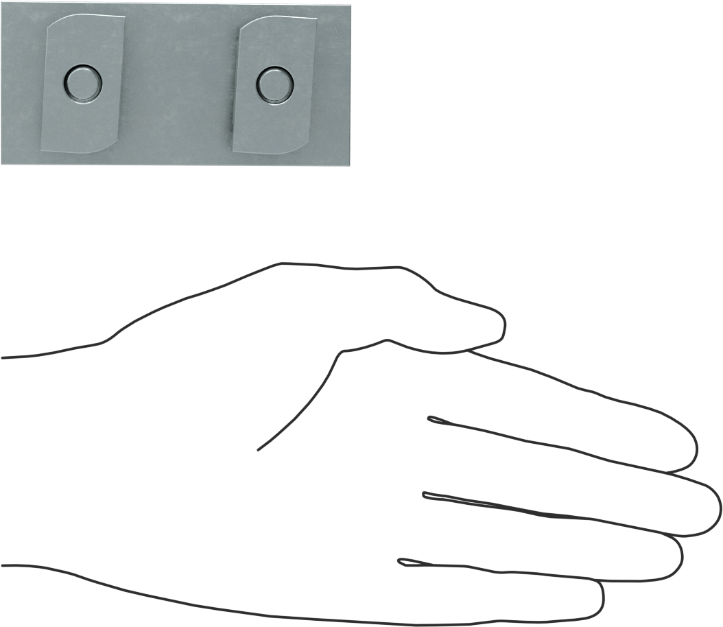 Strut Kanalı Braketi, Düz, Çinko Kaplı Çelik, 3-1/2" Uzunluk, Bağlantı Elemanları ile