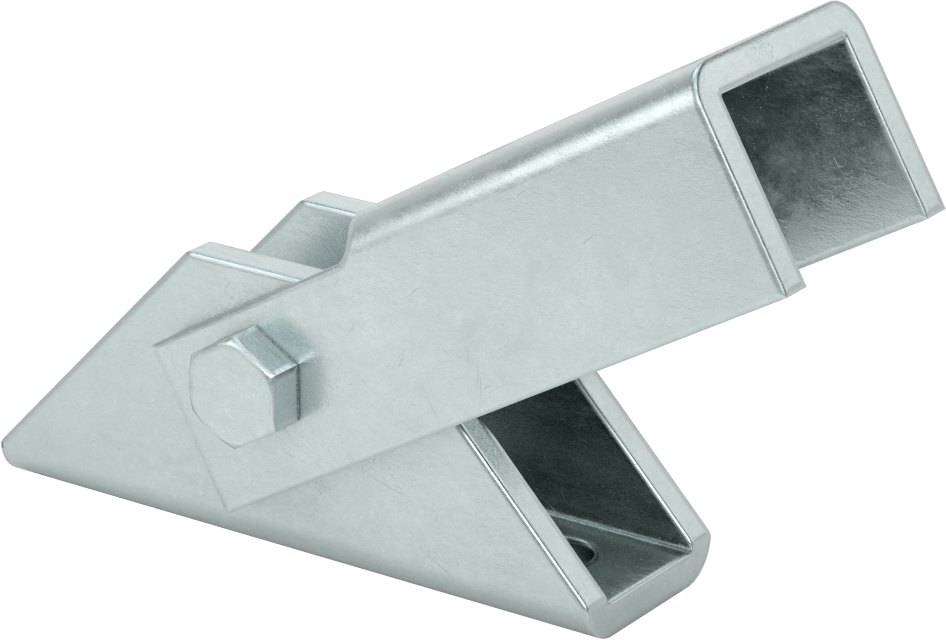 Strut Kanalı Pivotu, Çinko Kaplı Çelik, 5-3/8" Uzunluk