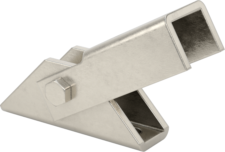 Strut Kanalı Pivotu, 304 Paslanmaz Çelik, 5-3/8" Uzunluk