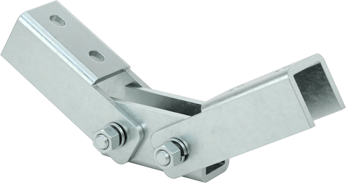 Strut Kanalı Pivotu, Çinko Kaplı Çelik, 4" Uzunluk
