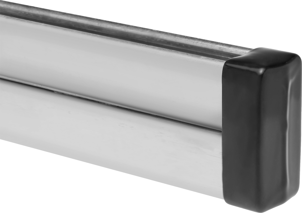 Strut Kanal Kapağı, Kapalı, 1-5/8“ ve 3-1/4” Yüksek Kanal için, Siyah