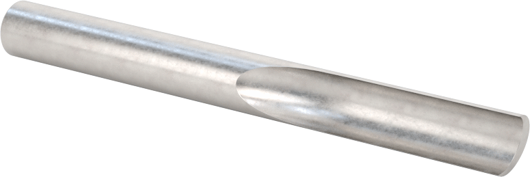 Düz Yüksek Hızlı Çelik Freze Ucu, 1/4" Kesme Çapı