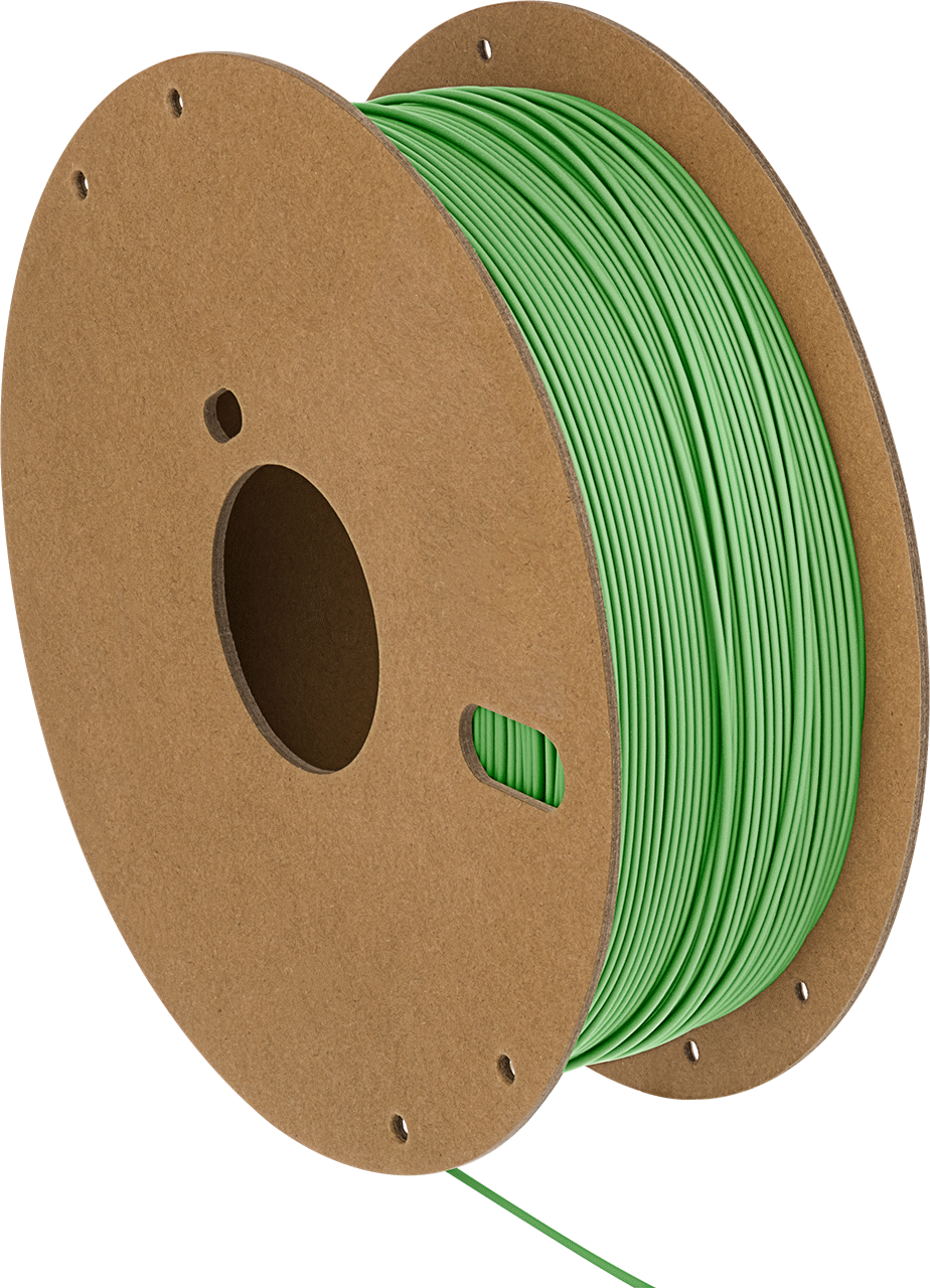 3D Yazıcı Filamenti, Pla, Mat Yeşil, 1,75 mm Çap, 1000 G