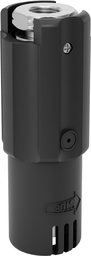Dönen Yüksek Basınçlı Püskürtme Nozulu, 1/4 BSPP Dişi, 500 PSI'da 2,06 gpm